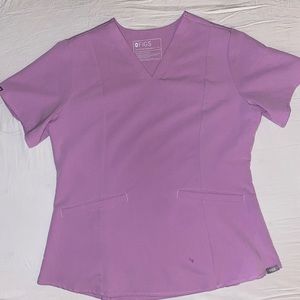 Figs three pocket stub top in dusk size medium